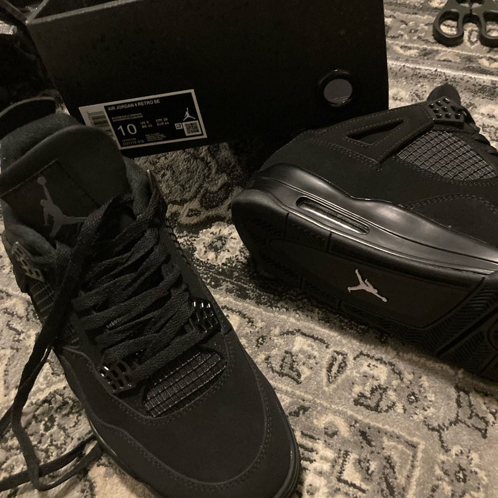 Jordan 4 black cats retro 2020 - Picture 2 of 6
